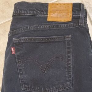 Levi's Wedgie Black Women's Jeans